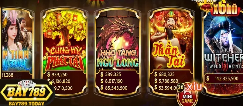 Bay789 hợp tác với nhiều nhà phân phối game slot