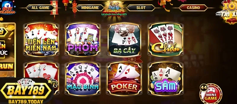 Điểm cộng mà kho game bài Bay789 sở hữu