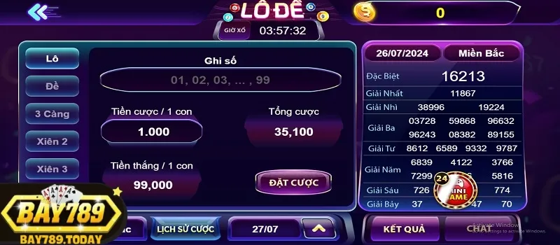 Tại sao nên chơi game xổ số Bay789 trực tuyến?