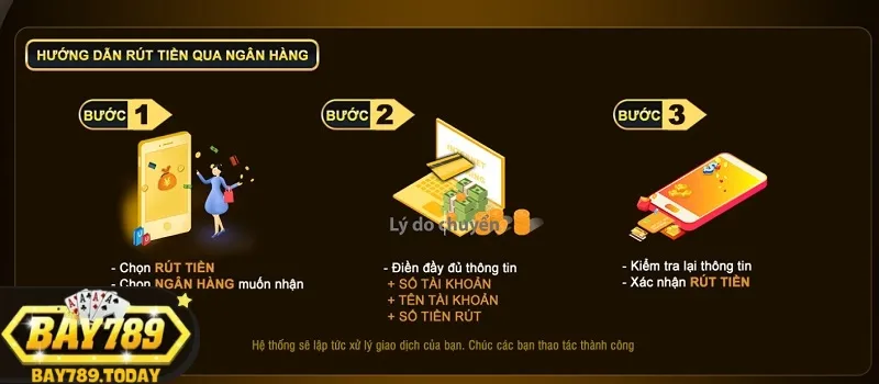 Vấn đề anh em cần quan tâm khi rút tiền Bay789